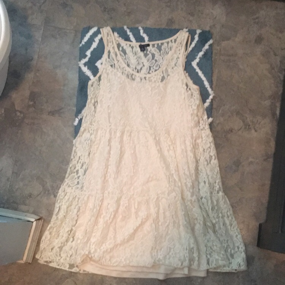 American Eagle Lace Tank Dress